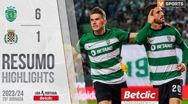 Liga Portugal Betclic: Sporting 6 - 1 Boavista (2023-2024)