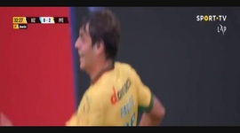 Liga Portugal Bwin: Vizela (0-2) Paços Ferreira, Golo Paulo Bernardo, 33m (2022-2023)