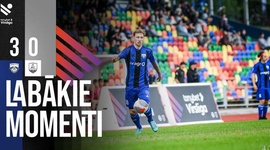Virsliga: Grobinas SC 3 - 0 BFC Daugavpils (2024)