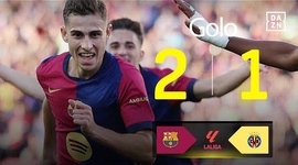 La Liga: Barcelona vs Villarreal, Golo 2-1 Fermín (2024-2025)
