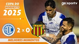 Copa do Nordeste: Confiança 2 - 0 Sampaio Corrêa (2025)