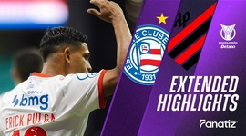 Brasileirão: Bahia 3 - 0 Athletico-PR (2026)
