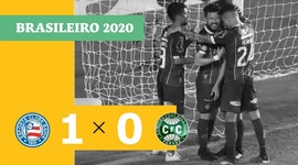 Brasileirão: Bahia 1 - 0 Coritiba (2020)