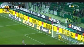 Liga Portugal Bwin: Sporting (5-0) Sp. Braga, Golo Pedro Gonçalves (g.p.), 93m (2022-2023)