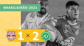 Brasileirão: RB Bragantino 1 - 2 Chapecoense (2021)
