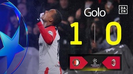 Liga Campeões: Feyenoord vs Milan, Golo 1-0 Igor Paixão (2024-2025)