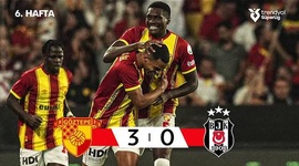 Super Ligi: Göztepe Izmir 3 - 0 Besiktas (2025-2026)