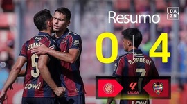 La Liga: Girona 0 - 4 Levante (2025-2026)