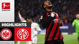 Bundesliga: Frankfurt 1 - 0 Mainz (2023-2024)