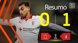 Liga Europa: Nice 0 - 1 Sp. Braga (2025-2026)