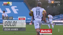 Liga Portugal Betclic: Estoril vs Famalicão, Golo 2-1 Óscar Aranda (g.p.) (2024-2025)