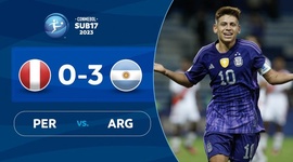 Sudamericano Sub-17: Peru 0 - 3 Argentina (2023)