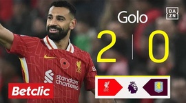 Premier League: Liverpool vs Aston Villa, Golo 2-0 Salah (2024-2025)