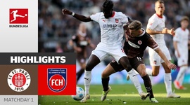 Bundesliga: FC St. Pauli 0 - 2 Heidenheim (2024-2025)