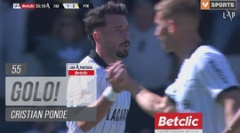 Liga Portugal Betclic: Farense vs Portimonense, Golo 1-2 Cristian Ponde (2023-2024)