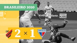 Brasileirão: Athletico-PR 2 - 1 Fortaleza (2020)