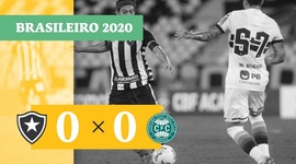 Brasileirão: Botafogo 0 - 0 Coritiba (2020)