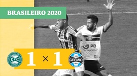 Brasileirão: Coritiba 1 - 1 Grêmio (2020)