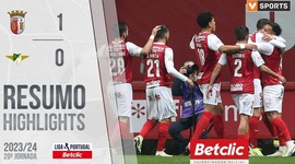 Liga Portugal Betclic: Sp. Braga 1 - 0 Moreirense (2023-2024)