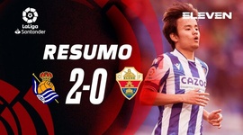La Liga: Real Sociedad 2 - 0 Elche (2022-2023)