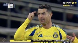 Pro League: Al Raed vs Al Nassr, Golo 0-1 Cristiano Ronaldo (2024-2025)