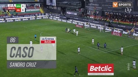 Liga Portugal Betclic: CF Estrela Amadora vs Gil Vicente, Caso Sandro Cruz, 86' (2024-2025)