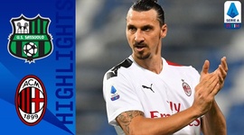 Serie A: Sassuolo 1 - 2 Milan (2019-2020)