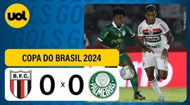 Copa do Brasil: Botafogo-SP 0 - 0 Palmeiras (2024)