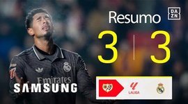 La Liga: Rayo Vallecano 3 - 3 Real Madrid (2024-2025)