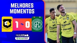 Campeonato Paulista: São Bernardo 1 - 0 Guarani (2025)