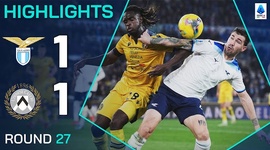 Serie A: Lazio 1 - 1 Udinese (2024-2025)