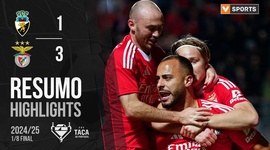 Taça de Portugal Generali Tranquilidade: Farense 1 - 3 Benfica (2024-2025)