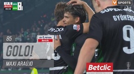 Liga Portugal Betclic: Sporting vs CF Estrela Amadora, Golo 5-1 Maxi Araújo (2024-2025)