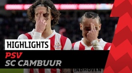 Eredivisie League: PSV 5 - 2 Cambuur (2022-2023)