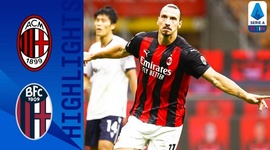 Serie A: Milan 2 - 0 Bologna (2020-2021)