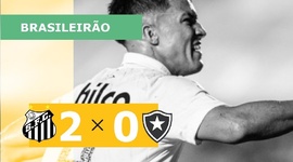 Brasileirão: Santos 2 - 0 Botafogo (2022)