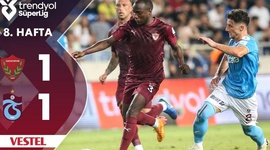 Super Ligi: Hatayspor 1 - 1 Trabzonspor (2024-2025)