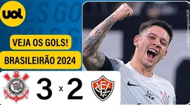 Brasileirão: Corinthians 3 - 2 Vitória (2024)
