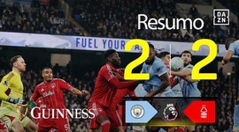 Premier League: Man City 2 - 2 Nottingham Forest (2025-2026)