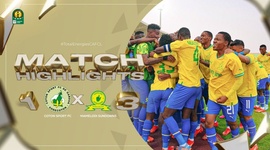CAF Champions League: Coton Sport Garoua 1 - 3 Sundowns (2022-2023)