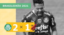 Brasileirão: Palmeiras 2 - 1 Athletico-PR (2021)