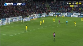 Serie A: Cagliari vs Verona, Golo 1-0 L. Mazzitelli (2025-2026)