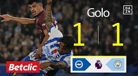 Premier League: Brighton vs Man City, Golo 1-1 João Pedro (2024-2025)