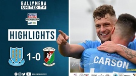 Premiership: Ballymena Utd 1 - 0 Glentoran (2024-2025)