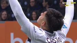 Serie A: Inter vs Bologna, Golo 0-1 S. Castro (2024-2025)