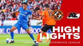 Liga Conferência Europa: Dundee Utd 1 - 0 AZ (2022-2023)
