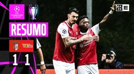 Liga Campeões: Sp. Braga 1 - 1 Union Berlin (2023-2024)