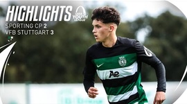 UEFA Youth League: Sporting 2 - 3 Estugarda (2024-2025)