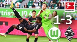 Bundesliga: VfL Wolfsburg 1 - 3 Mönchengladbach (2021-2022)