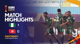 Campeonato Africano Sub-20: Nigéria 1 - 0 Tunísia (2025)